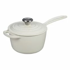Le Creuset Collector's 23-Piece Set | White -Cookware Sets Sales 2023 ls2518 1616ss enameled cast iron sauce pan 1.75 quart 2