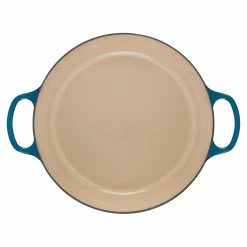 Le Creuset 5 Qt. Signature Braiser With Stainless Steel Knob | Deep Teal -Cookware Sets Sales 2023 ls2532 327dss 4