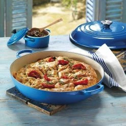 Le Creuset 2.25 Qt. Signature Enameled Cast Iron Braiser With Stainless Steel Knob | Marseille Blue 8 Le Creuset 2.25 Qt. Signature Enameled Cast Iron Braiser With Stainless Steel Knob | Marseille Blue -Cookware Sets Sales 2023 marslife2
