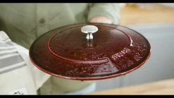 Staub Stackable Cocotte, Braiser, And Grill Pan With Lid | Grenadine -Cookware Sets Sales 2023 maxresdefault 148 21