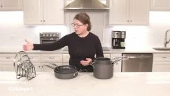 Cuisinart SmartNest Non-Stick Aluminum Cookware Set | 12-Piece -Cookware Sets Sales 2023 maxresdefault 35 4