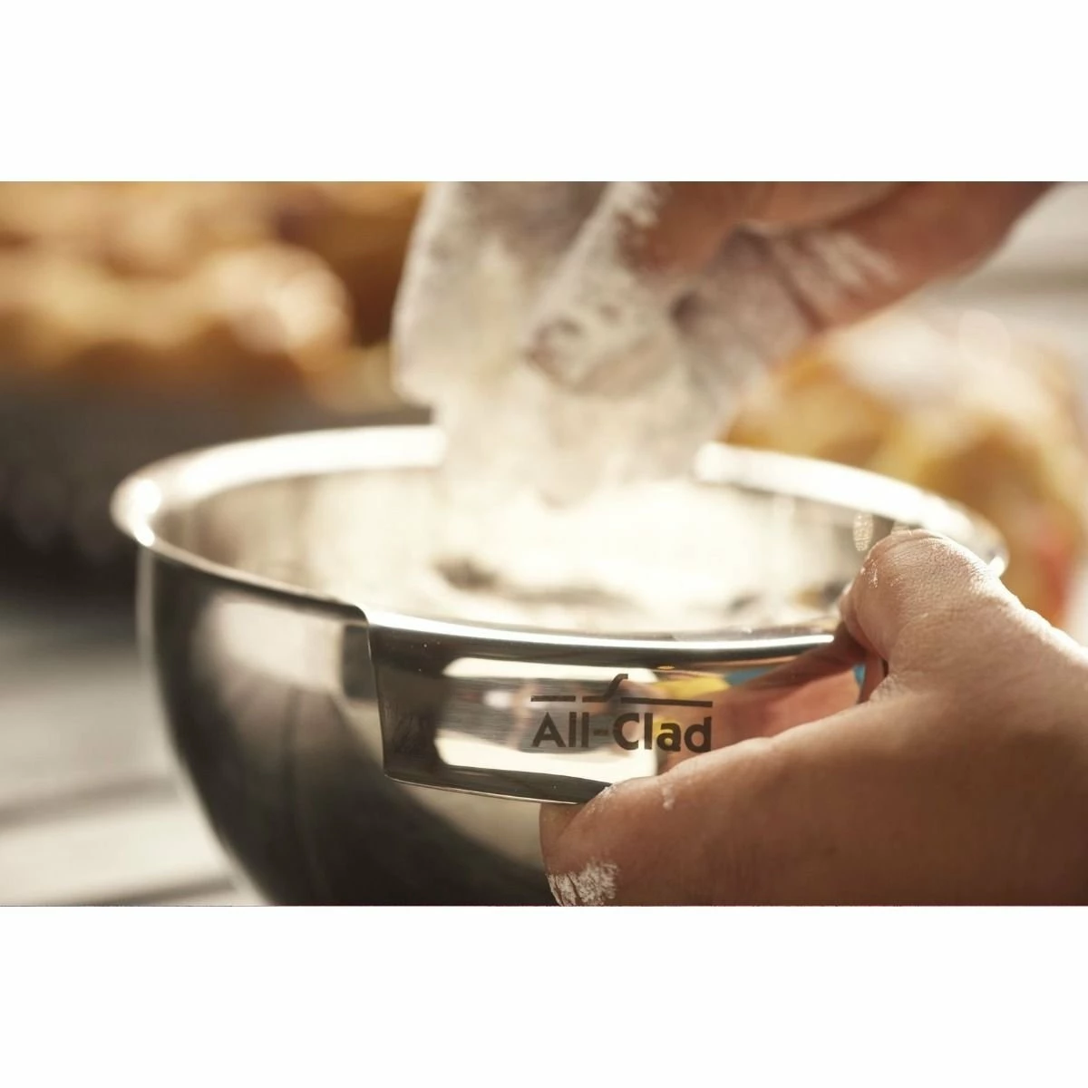 All-Clad D3 Stainless Steel Compact Cookware & Mixing Bowl Set | 8-Piece 4 All-Clad D3 Stainless Steel Compact Cookware & Mixing Bowl Set | 8-Piece - Image 4