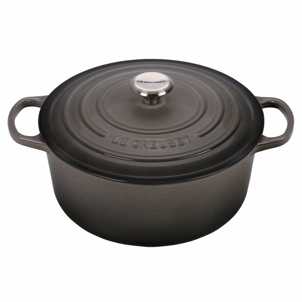 Le Creuset 10-Piece Signature Cookware Set With Stainless Steel Knobs | Oyster Grey 3 Le Creuset 10-Piece Signature Cookware Set With Stainless Steel Knobs | Oyster Grey - Image 3