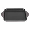 Le Creuset 9.5" Square Signature Enameled Cast Iron Griddle Pan | Oyster Grey