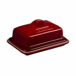 Le Creuset Collector's 23-Piece Set | Cerise -Cookware Sets Sales 2023 pg0307 1767 le creuset heritage butter dish cerise cherry red 2 1