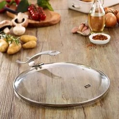 Fissler Premium Glass Lid With Integrated Holder | 11" -Cookware Sets Sales 2023 premiumlid2