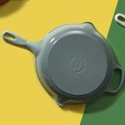 Le Creuset 10.25" Signature Skillet | Sea Salt -Cookware Sets Sales 2023 rs10797 frypans1
