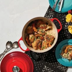 Le Creuset 5.5 Qt. Round Signature Cast Iron Dutch Oven With Stainless Steel Knob | Cerise/Cherry Red 9 Le Creuset 5.5 Qt. Round Signature Cast Iron Dutch Oven With Stainless Steel Knob | Cerise/Cherry Red -Cookware Sets Sales 2023 rs11037 lca q1 onepotmeal ret