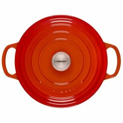 Le Creuset 3.5 Qt. Round Signature Dutch Oven With Stainless Steel Knob | Flame Orange -Cookware Sets Sales 2023 rs11161 ls2501 222ss 3