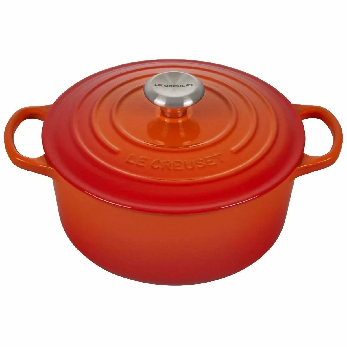 Le Creuset 7-Piece Signature Cookware Set | Flame Orange 2 Le Creuset 7-Piece Signature Cookware Set | Flame Orange - Image 2