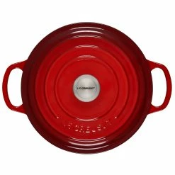 Le Creuset 3.5 Qt. Round Signature Dutch Oven With Stainless Steel Knob | Cerise/Cherry Red 10 Le Creuset 3.5 Qt. Round Signature Dutch Oven With Stainless Steel Knob | Cerise/Cherry Red -Cookware Sets Sales 2023 rs11197 ls2501 2267ss 3