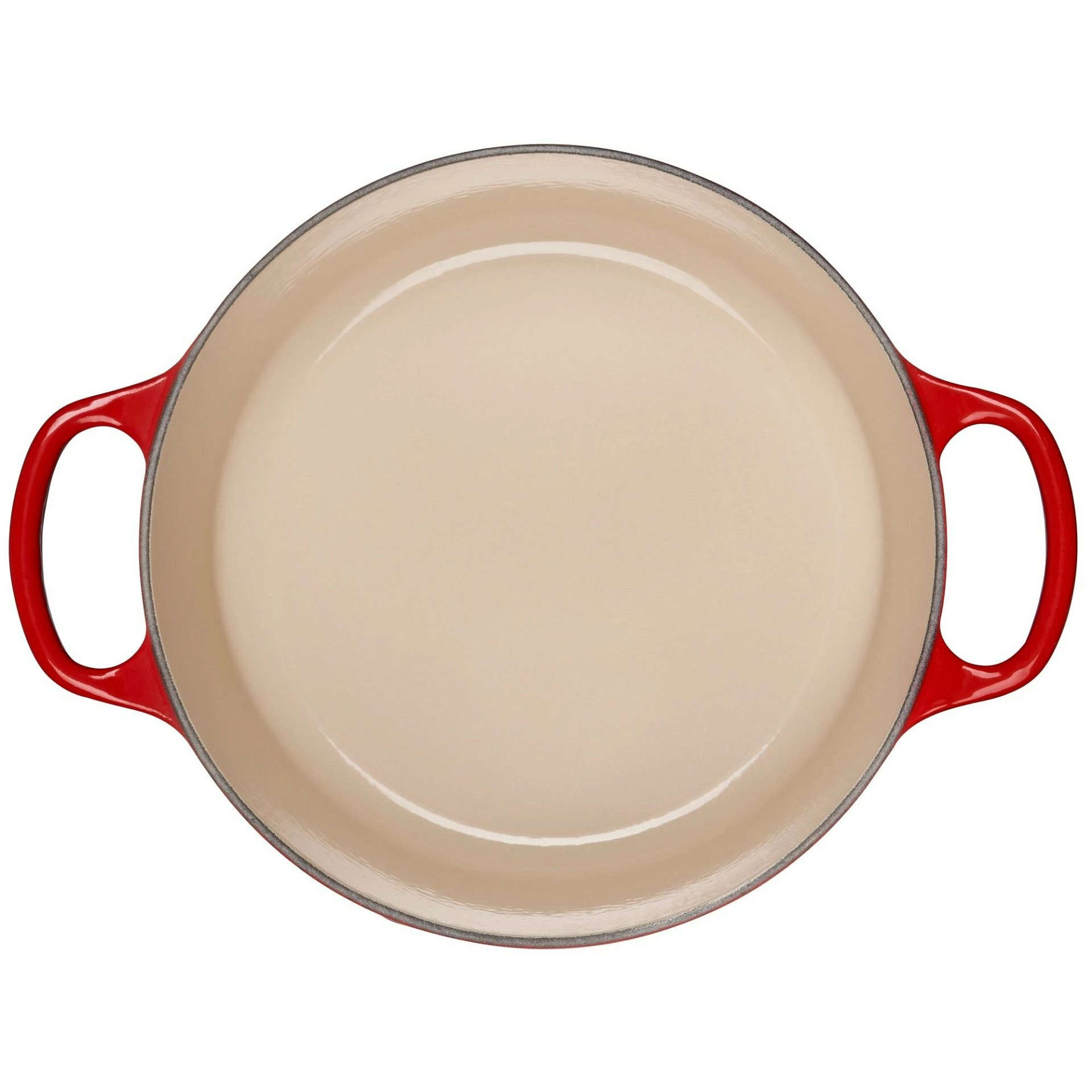 Le Creuset 3.5 Qt. Round Signature Dutch Oven With Stainless Steel Knob | Cerise/Cherry Red 3 Le Creuset 3.5 Qt. Round Signature Dutch Oven With Stainless Steel Knob | Cerise/Cherry Red - Image 3