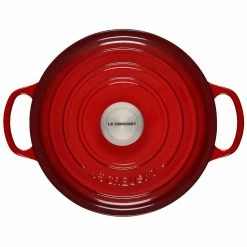 Le Creuset 4.5 Qt. Round Signature Dutch Oven With Stainless Steel Knob | Cerise/Cherry Red 9 Le Creuset 4.5 Qt. Round Signature Dutch Oven With Stainless Steel Knob | Cerise/Cherry Red -Cookware Sets Sales 2023 rs11209 ls2501 2467ss 3