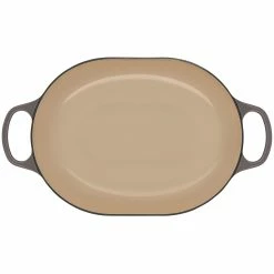 Le Creuset 3.75 Qt. Oval Signature Casserole With Stainless Steel Knob | Oyster Grey -Cookware Sets Sales 2023 rs11687 ls2512 317fss 4