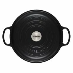 Le Creuset 3.5 Qt. Signature Enameled Cast Iron Braiser With Stainless Steel Knob | Licorice -Cookware Sets Sales 2023 rs11710 ls2532 3020ss 3 lpr