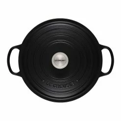 Le Creuset 7.25 Qt. Round Signature Dutch Oven With Stainless Steel Knob | Licorice 8 Le Creuset 7.25 Qt. Round Signature Dutch Oven With Stainless Steel Knob | Licorice -Cookware Sets Sales 2023 rs11823 ls2501 2820ss 3 1 1