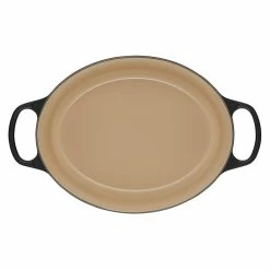 Le Creuset 6.75 Qt. Oval Signature Dutch Oven With Stainless Steel Knob | Licorice -Cookware Sets Sales 2023 rs11834 ls2502 3120ss 4 lpr