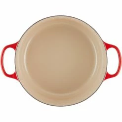 Le Creuset 7.25 Qt. Round Signature Dutch Oven With Stainless Steel Knob | Cerise/Cherry Red -Cookware Sets Sales 2023 rs11941 lc 20200311 fr ps os 21177300602430 005s