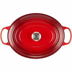 Le Creuset 9.5 Qt. Oval Signature Dutch Oven With Stainless Steel Knob | Cerise/Cherry Red 8 Le Creuset 9.5 Qt. Oval Signature Dutch Oven With Stainless Steel Knob | Cerise/Cherry Red -Cookware Sets Sales 2023 rs11962 lc 20191107 fr ps 00004 s
