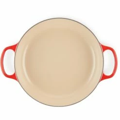 Le Creuset 3.5 Qt. Signature Enameled Cast Iron Braiser With Stainless Steel Knob | Cerise/Cherry Red -Cookware Sets Sales 2023 rs11982 lc 20191015 fr ps 00016