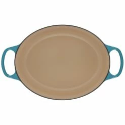Le Creuset 6.75 Qt. Oval Signature Dutch Oven With Stainless Steel Knob | Caribbean Blue -Cookware Sets Sales 2023 rs12540 ls2502 3117ss 4