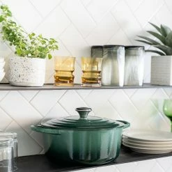 Le Creuset 5.5 Qt. Round Signature Dutch Oven With Stainless Steel Knob | Artichaut 12 Le Creuset 5.5 Qt. Round Signature Dutch Oven With Stainless Steel Knob | Artichaut -Cookware Sets Sales 2023 rs16001 0921 lecreuset lifestyle 60