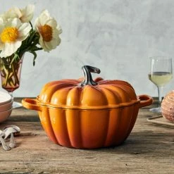 Le Creuset 4 Qt. Pumpkin Cocotte | Persimmon 10 Le Creuset 4 Qt. Pumpkin Cocotte | Persimmon -Cookware Sets Sales 2023 rs17160 220511 lecreuset pumpkincocotte sqret 1