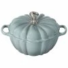 Le Creuset 4 Qt. Pumpkin Cocotte | Sea Salt