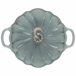 Le Creuset 4 Qt. Pumpkin Cocotte | Sea Salt -Cookware Sets Sales 2023 rs17279 pumpkin1 3