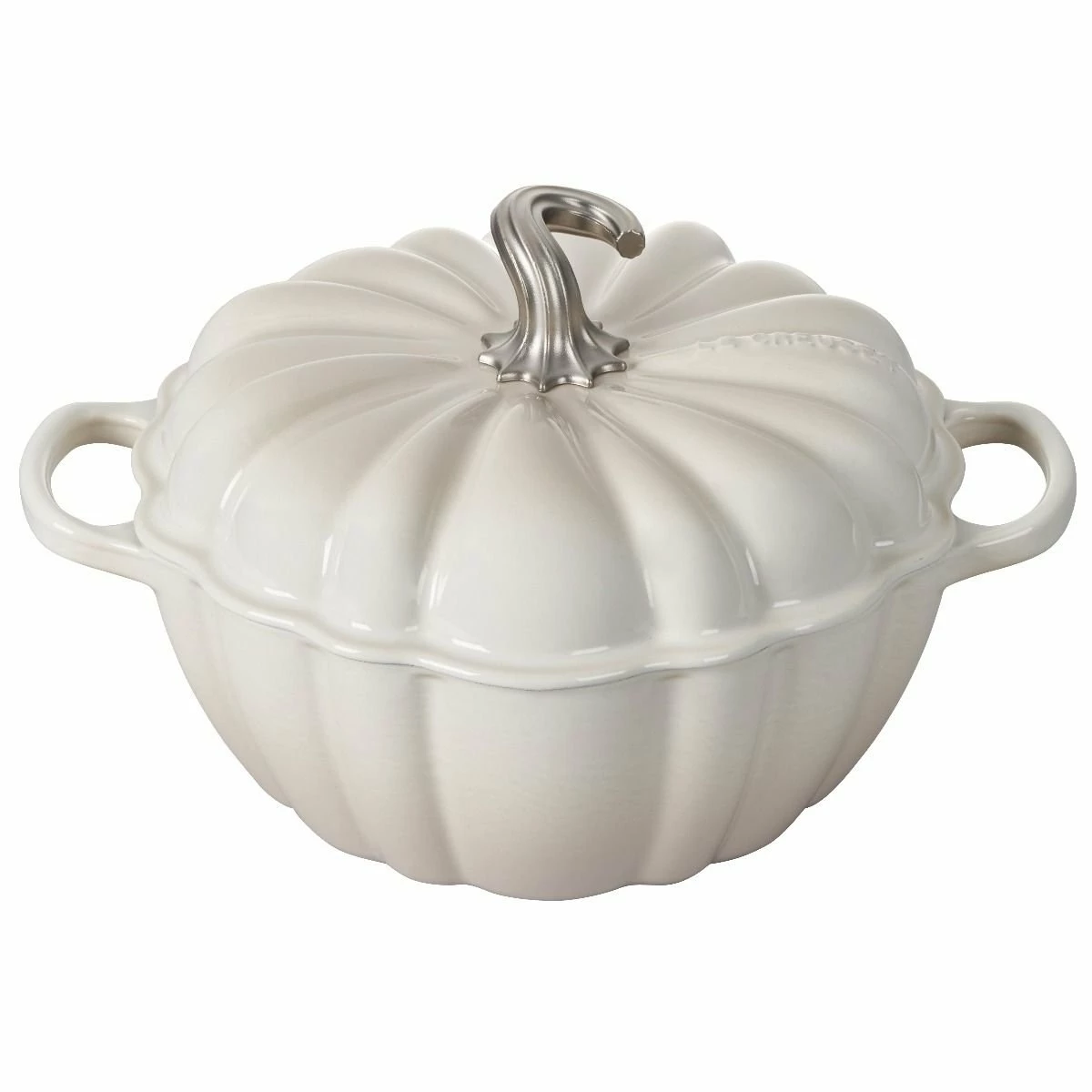Le Creuset 4 Qt. Pumpkin Cocotte | Meringue 1 Le Creuset 4 Qt. Pumpkin Cocotte | Meringue