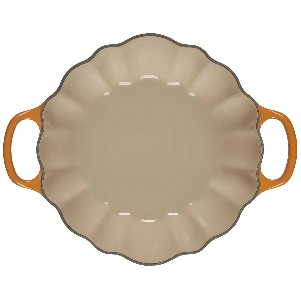 Le Creuset 4 Qt. Pumpkin Cocotte | Persimmon 3 Le Creuset 4 Qt. Pumpkin Cocotte | Persimmon - Image 3