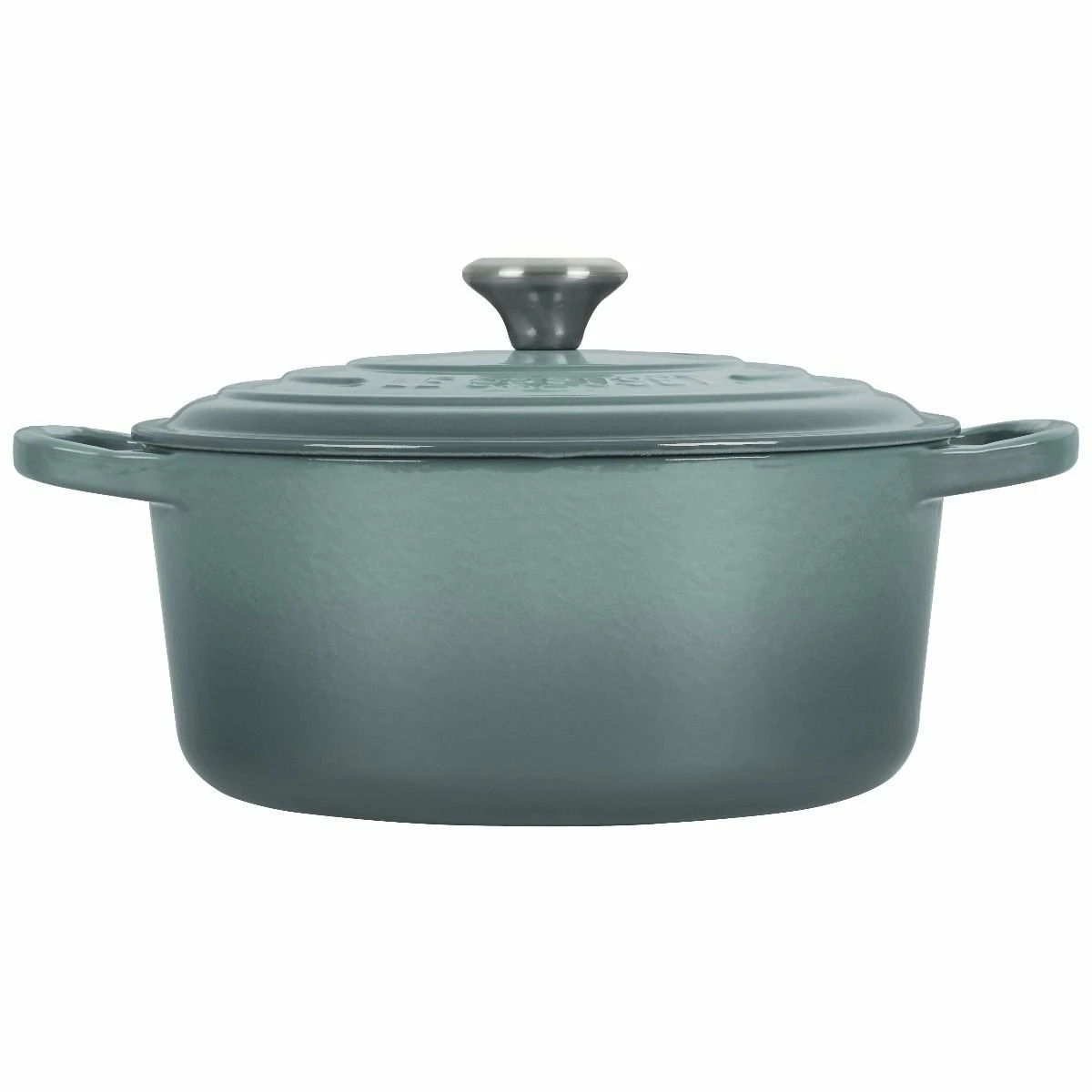 Le Creuset 3.5 Qt. Round Signature Dutch Oven With Stainless Steel Knob| Sea Salt 2 Le Creuset 3.5 Qt. Round Signature Dutch Oven With Stainless Steel Knob| Sea Salt - Image 2