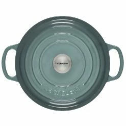 Le Creuset 3.5 Qt. Round Signature Dutch Oven With Stainless Steel Knob| Sea Salt 10 Le Creuset 3.5 Qt. Round Signature Dutch Oven With Stainless Steel Knob| Sea Salt -Cookware Sets Sales 2023 rs17360 rs11197 ls2501 22717ss 3p