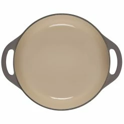 Le Creuset 2.75 Qt. Shallow Round Dutch Oven | Oyster -Cookware Sets Sales 2023 rs18429 l2545 227fss 4