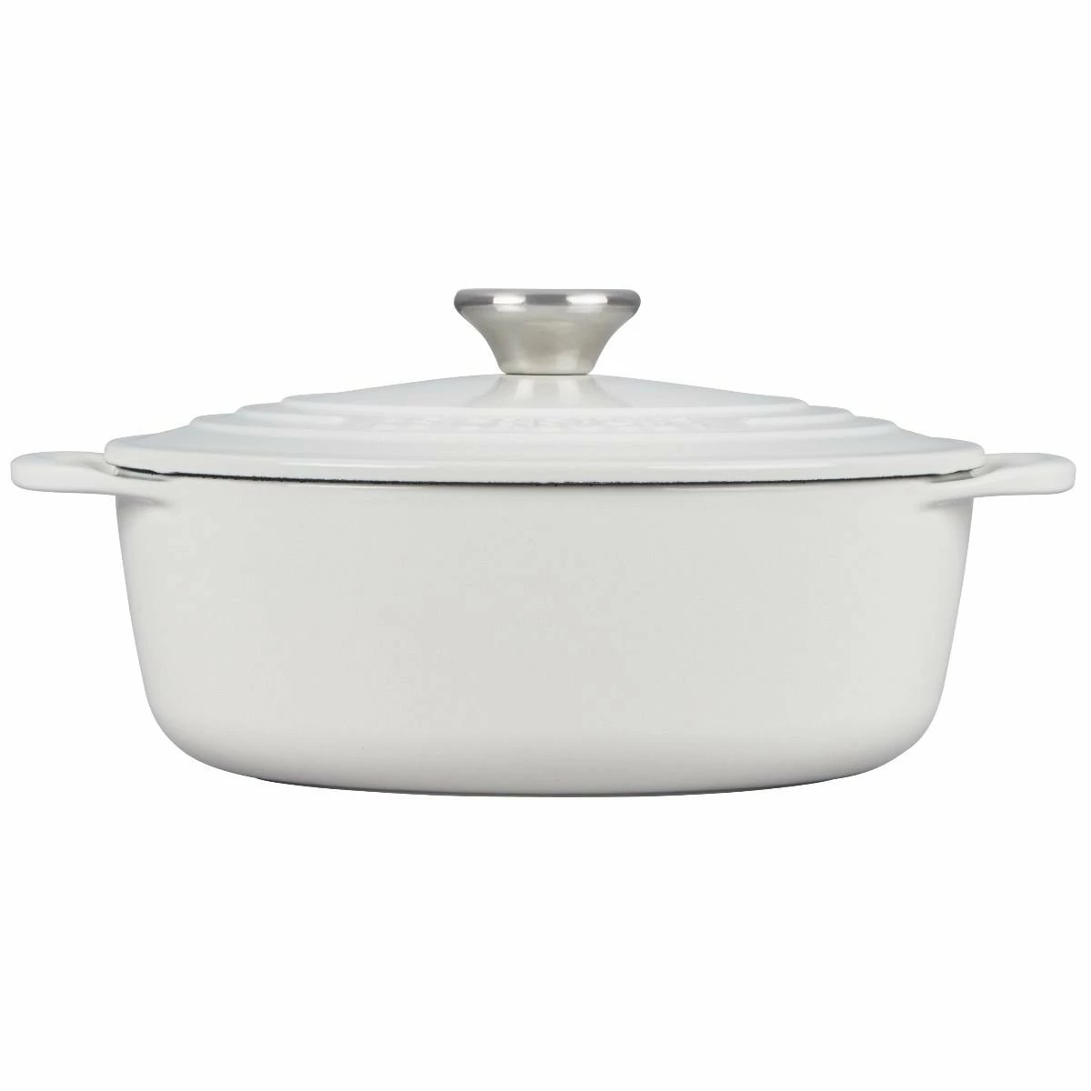 Le Creuset 2.75 Qt. Shallow Round Dutch Oven | White 2 Le Creuset 2.75 Qt. Shallow Round Dutch Oven | White - Image 2