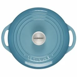 Le Creuset 2.75 Qt. Shallow Round Dutch Oven | Caribbean 7 Le Creuset 2.75 Qt. Shallow Round Dutch Oven | Caribbean -Cookware Sets Sales 2023 rs18936 l2545 2217ss 3