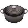 Le Creuset 4.5 Qt. Round Signature Dutch Oven With Stainless Steel Knob | Oyster Grey