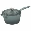 Le Creuset 2.25 Qt. Signature Enameled Cast Iron Saucepan With Stainless Steel Knob | Sea Salt