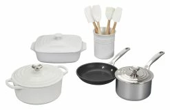 Le Creuset 12-Piece Mixed Material Set | White