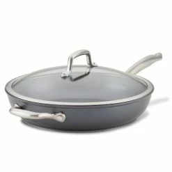 Anolon Cookware Anolon Accolade 12" Covered Deep Skillet
