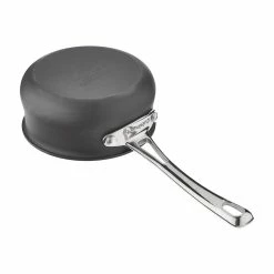 Cuisinart Contour Hard Anodized Saucepan With Cover | 1 Qt. 8 Cuisinart Contour Hard Anodized Saucepan With Cover | 1 Qt. -Cookware Sets Sales 2023 saucepanbottomview