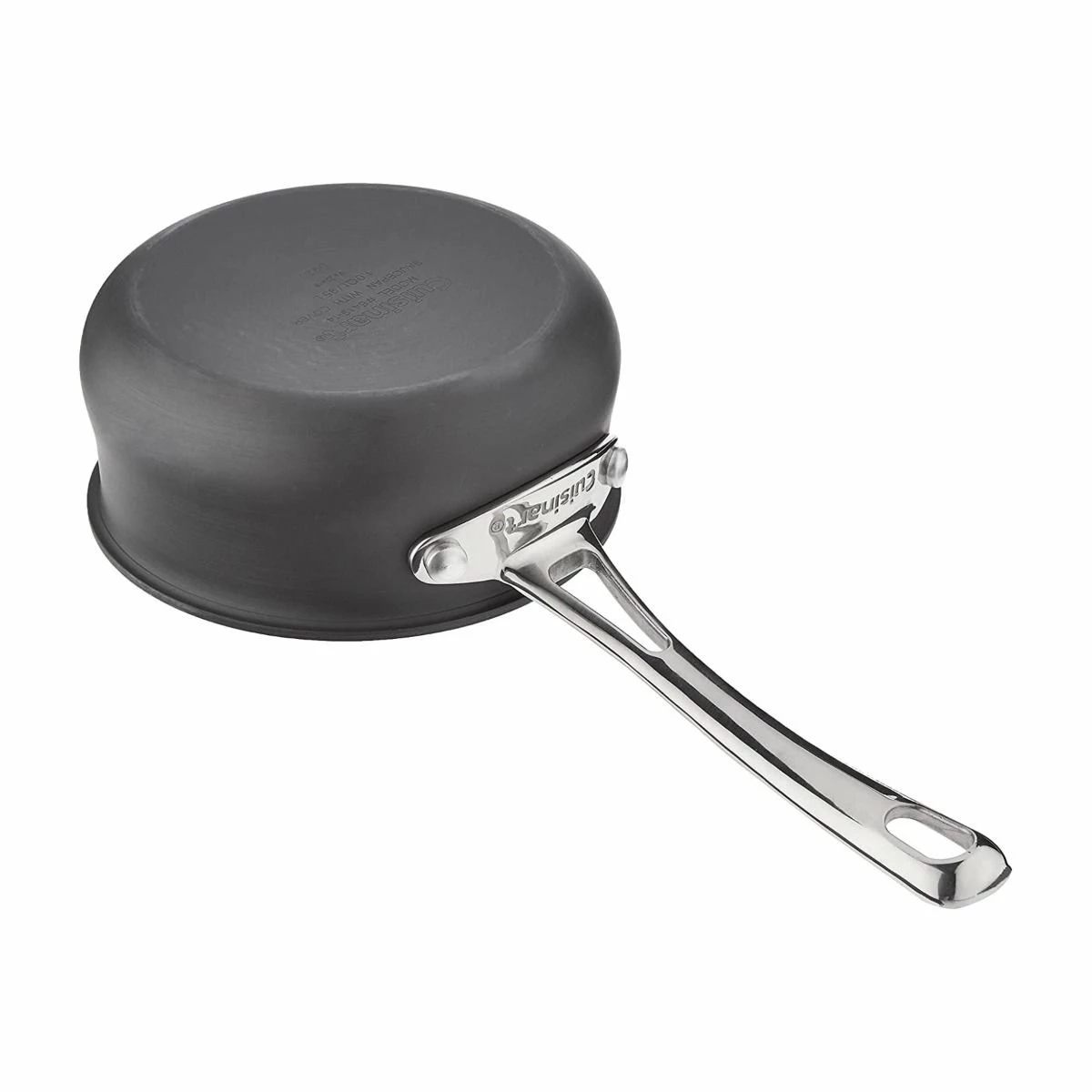 Cuisinart Contour Hard Anodized Saucepan With Cover | 1 Qt. 4 Cuisinart Contour Hard Anodized Saucepan With Cover | 1 Qt. - Image 4
