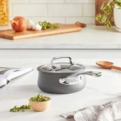 Cuisinart Contour Hard Anodized Saucepan With Cover | 1 Qt. 9 Cuisinart Contour Hard Anodized Saucepan With Cover | 1 Qt. -Cookware Sets Sales 2023 saucepanlifestyle
