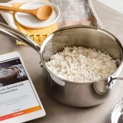 Hestan Cue 3.5 Qt. Smart Sauce Pot | Stainless Steel -Cookware Sets Sales 2023 saucepot2 1