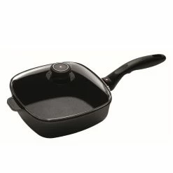 Cookware Sets Sales 2023 16 Swiss Diamond | XD Square Sauté Pan With Lid - 8" X 8" (2.1 Qt.)