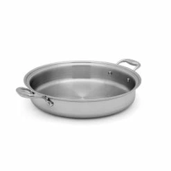 Heritage Steel Cookware Stainless Steel Sauteuse | 5 Qt.