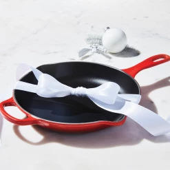 Le Creuset 10.25" Signature Enameled Cast Iron Skillet | Cerise/Cherry Red -Cookware Sets Sales 2023 skill1