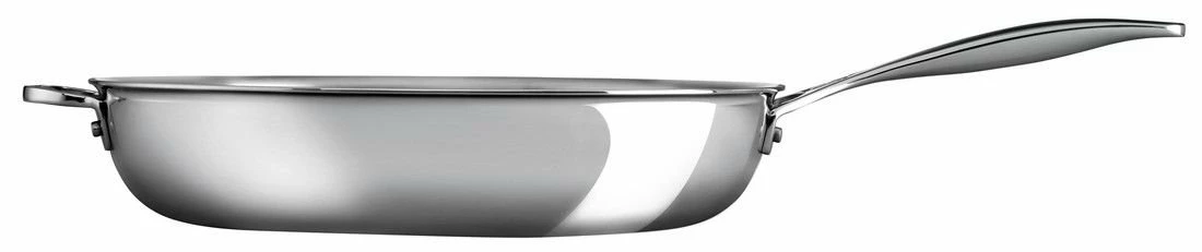 Le Creuset 12.5" Deep Fry Pan With Helper Handle | Stainless Steel 2 Le Creuset 12.5" Deep Fry Pan With Helper Handle | Stainless Steel - Image 2