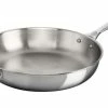 Le Creuset 12.5" Deep Fry Pan With Helper Handle | Stainless Steel
