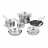 Le Creuset 12-Piece Nonstick Cookware Set | Stainless Steel